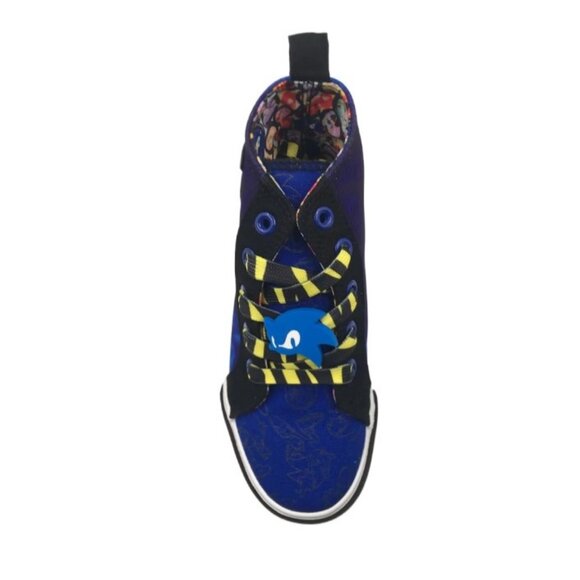 NEW 6 Big Boys Sonic the Hedgehog High Top Sneakers - Picture 9 of 13